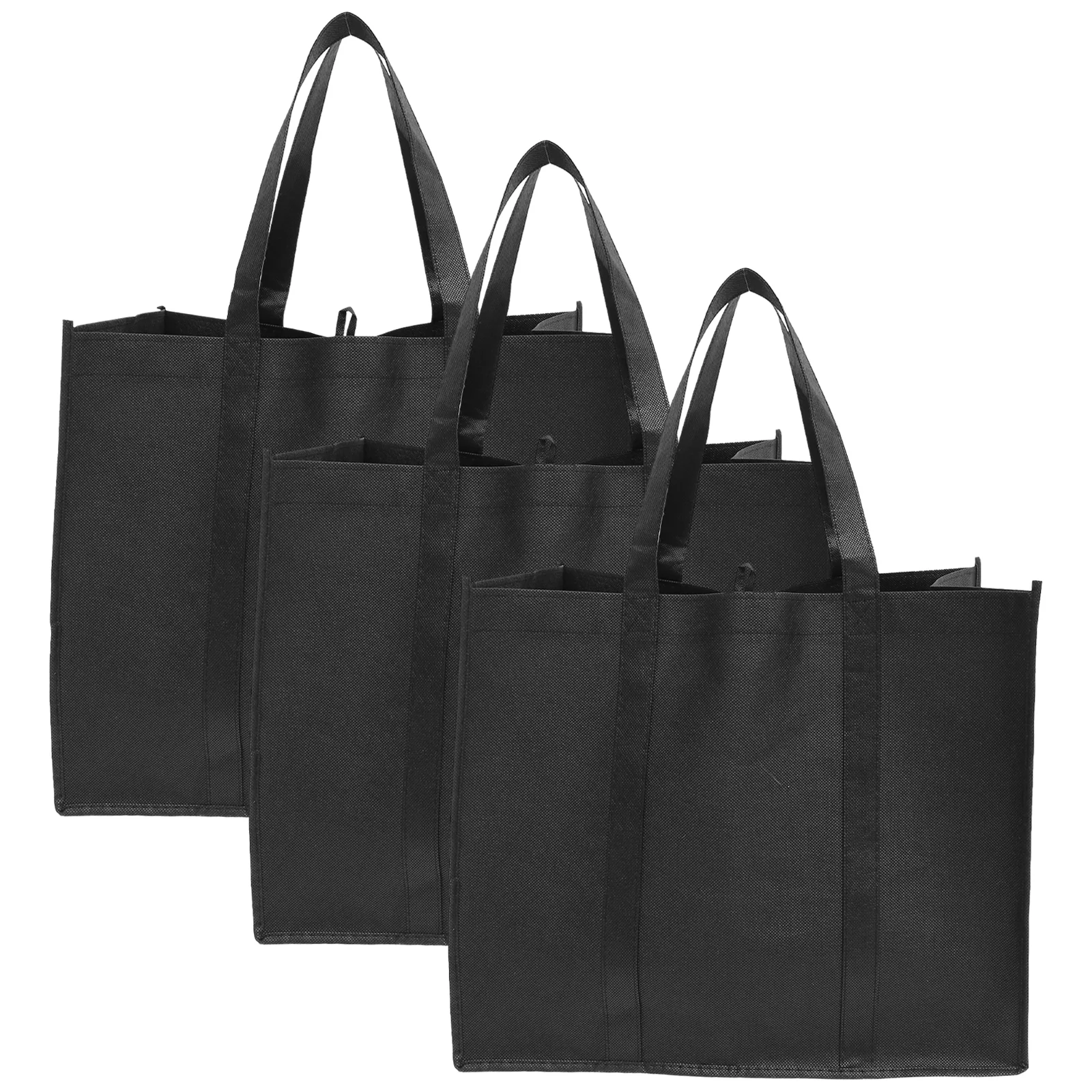 3 Pcs Non-woven Shopping Bag Storage Garment Handbag Portable Bolsas De Almacenamiento Reusable Tote Bags Fabric
3 Pcs Non-woven Shopping Bag Storage Garment Handbag Portable Bolsas De Almacenamiento Reusable Tote Bags Fabric