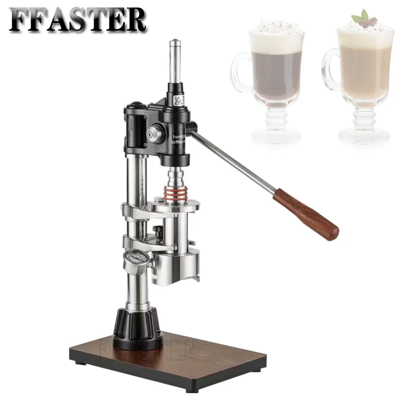 Hand Pressure Espresso Coffee Maker Commercial Portable Manual Italian Coffee Machine Home Use Lever Espresso Mashine
Hand Pressure Espresso Coffee Maker Commercial Portable Manual Italian Coffee Machine Home Use Lever Espresso Mashine