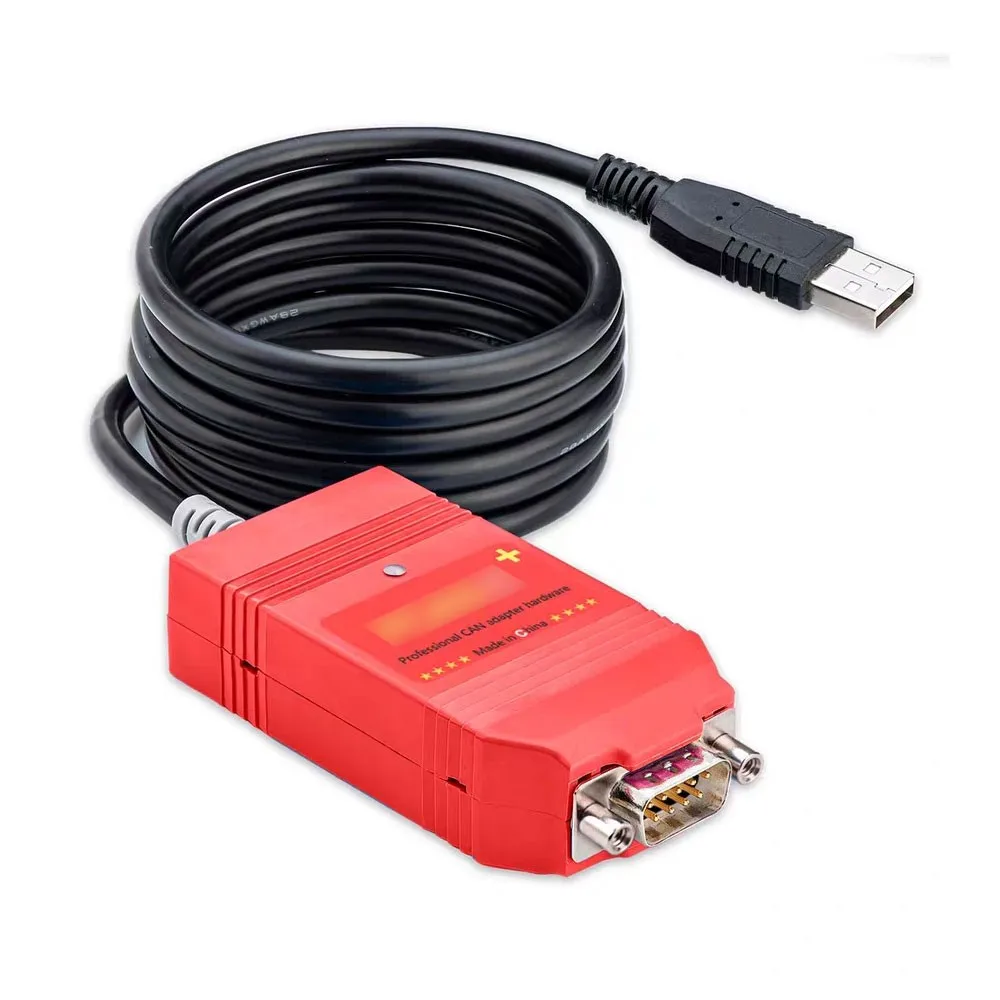 Latest PCANC Plus USB to CAN Adapter Made-in-China Support Firmware Upgrade Replacement for IPEH-002022/21
Latest PCANC Plus USB to CAN Adapter Made-in-China Support Firmware Upgrade Replacement for IPEH-002022/21