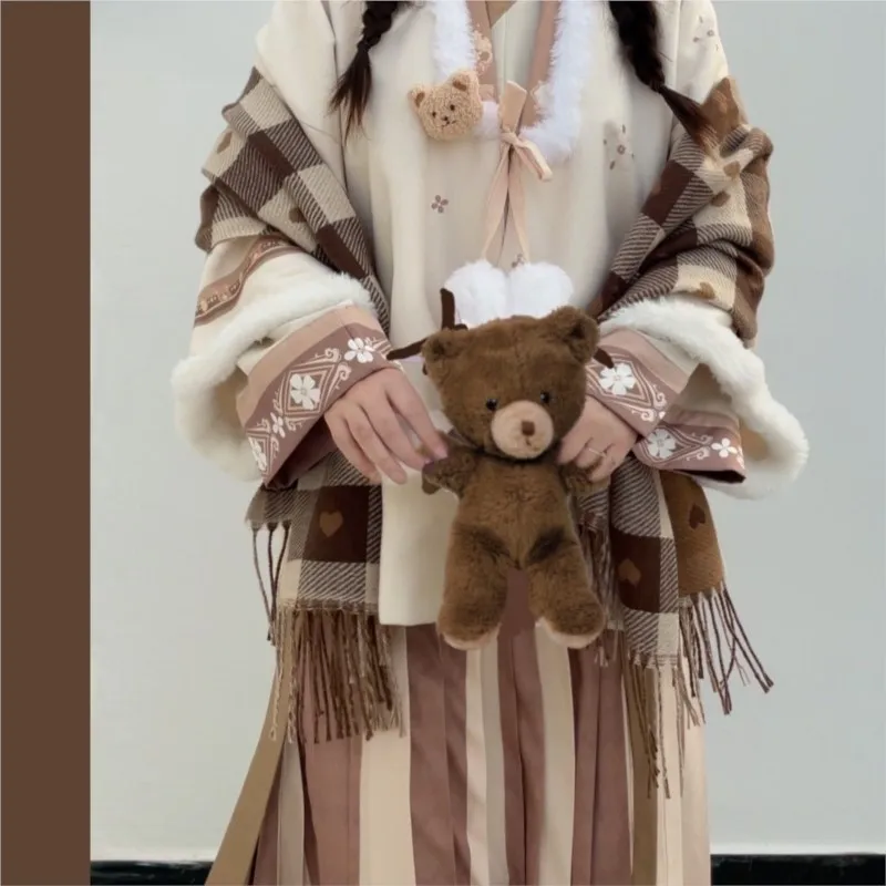 Original Improved Ming Han Uniform Female Thickened Autumn Winter Han Elements Daily Commute Hanfu Costume
Original Improved Ming Han Uniform Female Thickened Autumn Winter Han Elements Daily Commute Hanfu Costume