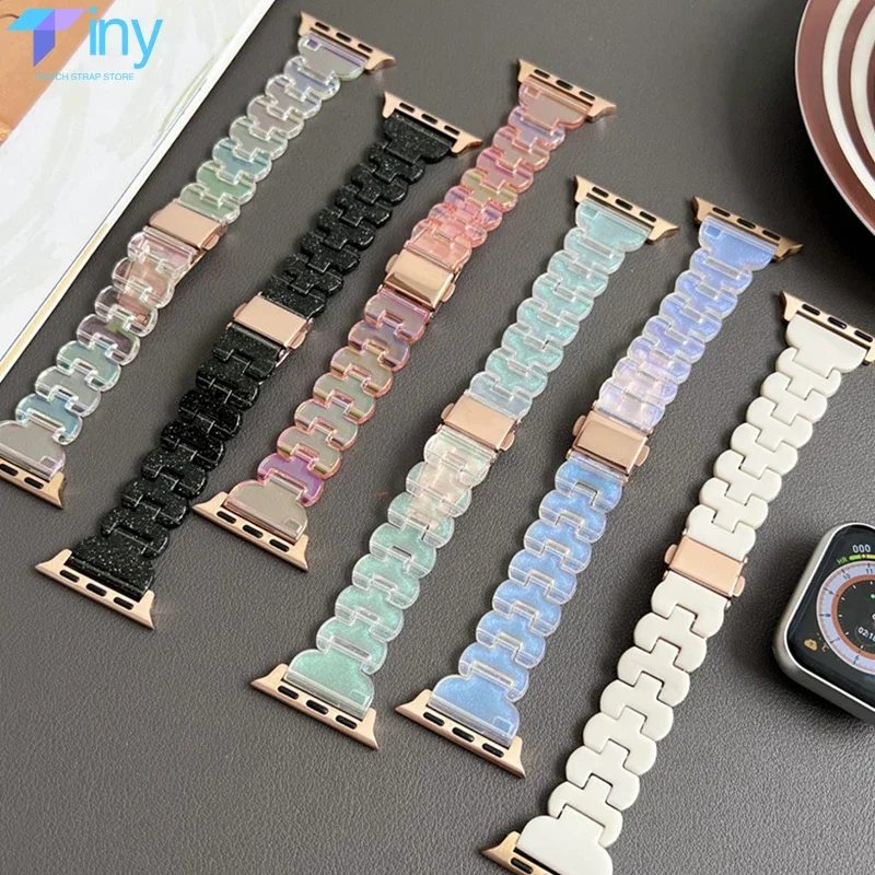 Transparent Strap For Apple Watch 44mm 40mm 41mm 45mm 38mm 42mm 49mm Clear Band Iwatch Series 9 8 7 6 5 4 Se 3 Ultra 2 Bracelet
Transparent Strap For Apple Watch 44mm 40mm 41mm 45mm 38mm 42mm 49mm Clear Band Iwatch Series 9 8 7 6 5 4 Se 3 Ultra 2 Bracelet