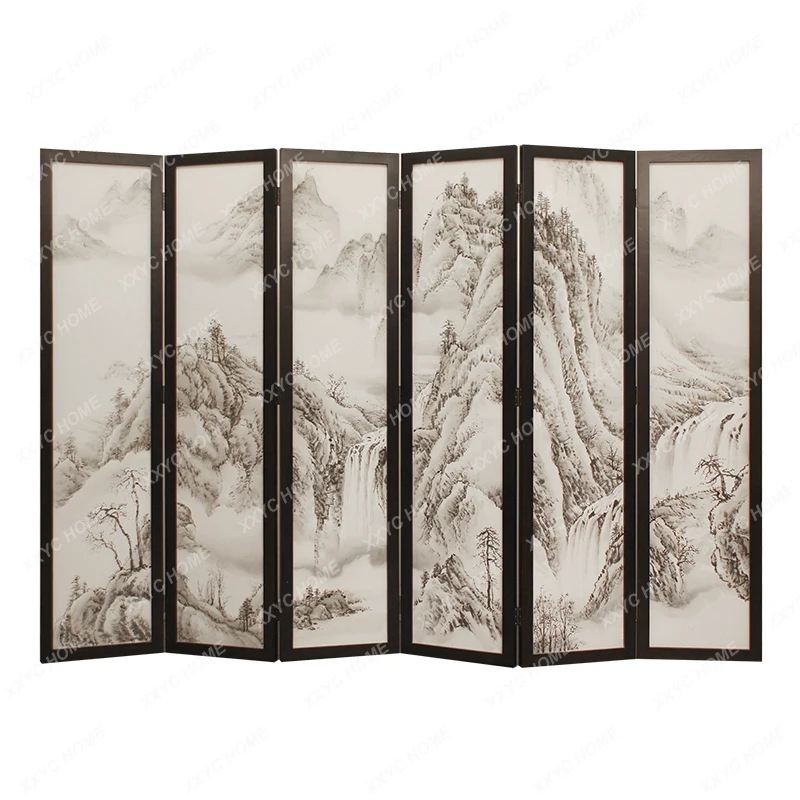 New Chinese Style Subareas Screens Living Room Folding Mobile Translucent Modern Minimalist Solid Wood Landscape Accordion
New Chinese Style Subareas Screens Living Room Folding Mobile Translucent Modern Minimalist Solid Wood Landscape Accordion