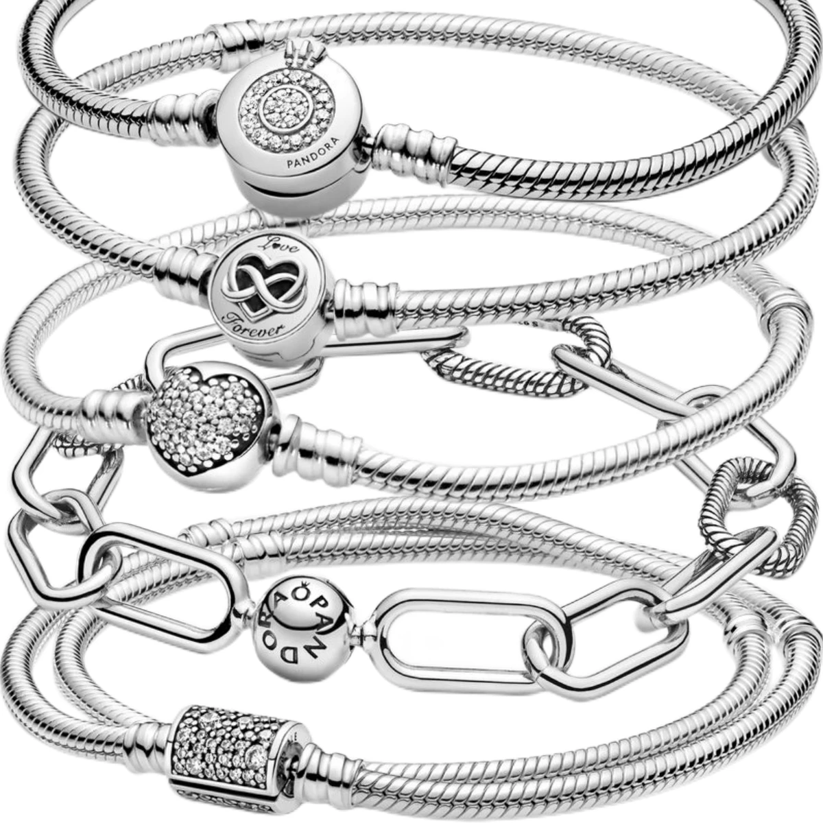 Bestselling Original Charming Women's Jewelry Product 925 Silver Pandora Full Series DIY Bracelet, Bring Your Own Charming Gift
Bestselling Original Charming Women's Jewelry Product 925 Silver Pandora Full Series DIY Bracelet, Bring Your Own Charming Gift