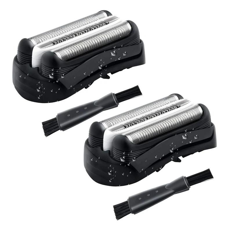 

2X 32B Shaver Head Replacement For Braun 32B Series 3 301S 310S 320S 330S 340S 360S 380S 3000S 3020S 3040S 3080S