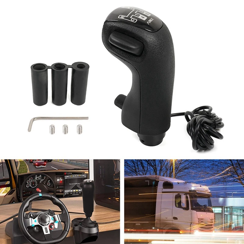 PC USB High Low Gear Simulator Shifter Knob For Logitech G29 G27 G25 USB Gearshift Knob For Scania Truck Games HB044 Replacement
PC USB High Low Gear Simulator Shifter Knob For Logitech G29 G27 G25 USB Gearshift Knob For Scania Truck Games HB044 Replacement