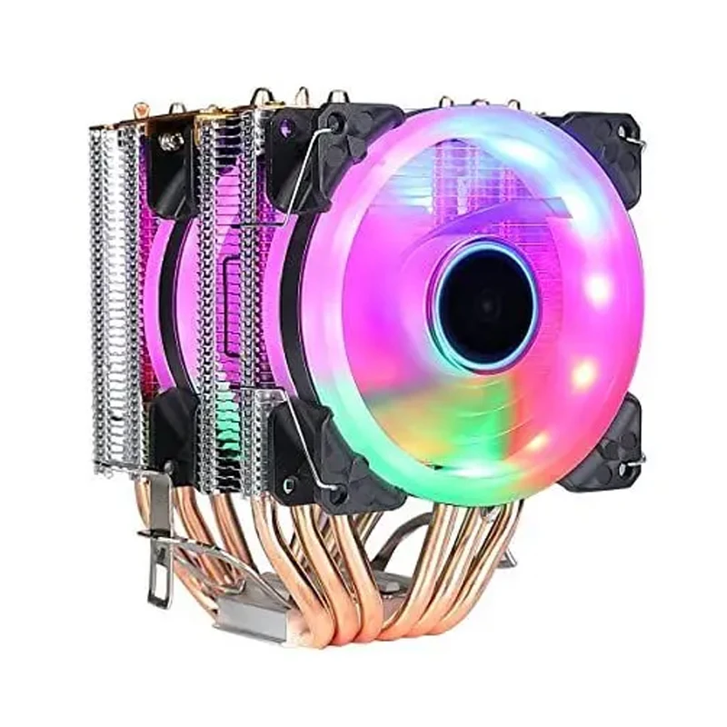 

CPU cooling tower fan Six direct contact heat pipes CPU cooling system CPU cooler 4/6