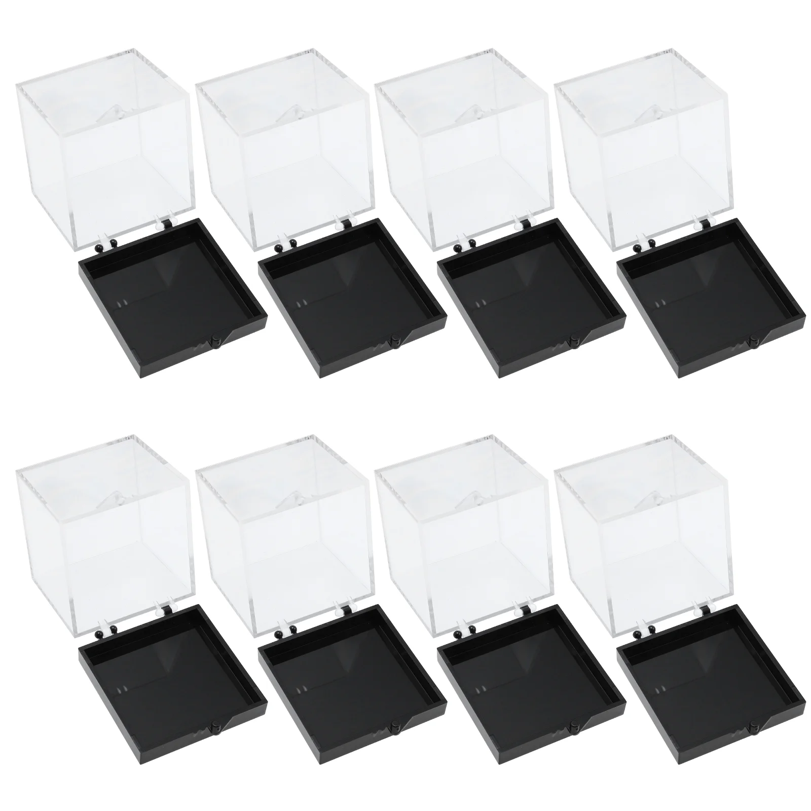 8 Pcs Square Mineral Standard Display Box Cabinet Acrylic Trays for Plastic Transparent Case
8 Pcs Square Mineral Standard Display Box Cabinet Acrylic Trays for Plastic Transparent Case