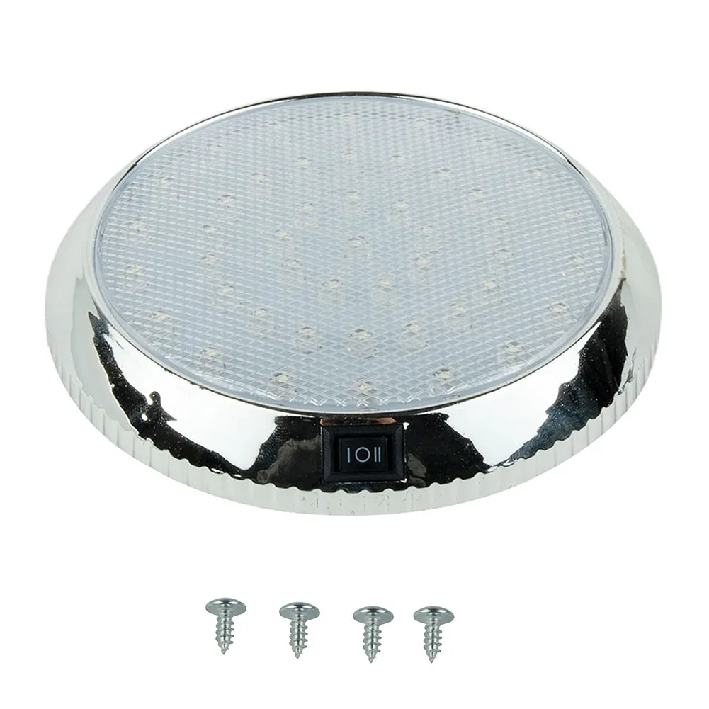 46 LED Ceiling Cabin Light 12V Caravan Campervan Van Trailer Interior Lamp LED Interior Roof Light For Decoration Light White
46 LED Ceiling Cabin Light 12V Caravan Campervan Van Trailer Interior Lamp LED Interior Roof Light For Decoration Light White