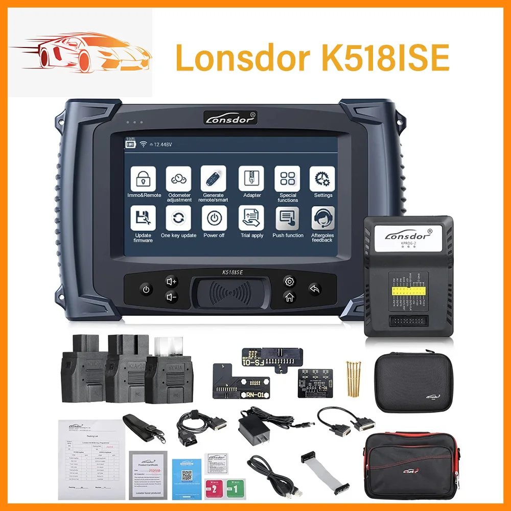 

Lonsdor K518ISE Key Programmer Full Version forV-W 4th 5th IMMO& for BM-W FEM/EDC & for Toyot-a H Chip Key Programming Free Ship