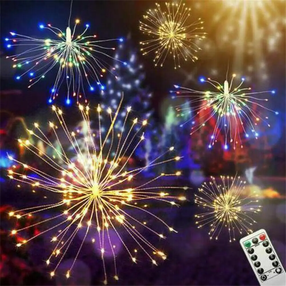 DC6V Hanging Solar Firework Lights 8 Modes 200 Led Fairy String Light For Outdoor Path Lawn Garden Decoration
DC6V Hanging Solar Firework Lights 8 Modes 200 Led Fairy String Light For Outdoor Path Lawn Garden Decoration