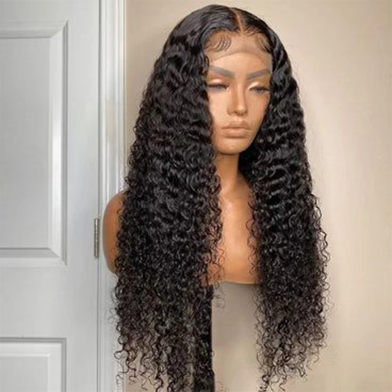 Preplucked 26 Inches Long 180%Density Glueless Black Kinky Curly Lace Front Wig With BabyHair Heat Temperature Daily Cosplay Wig
Preplucked 26 Inches Long 180%Density Glueless Black Kinky Curly Lace Front Wig With BabyHair Heat Temperature Daily Cosplay Wig