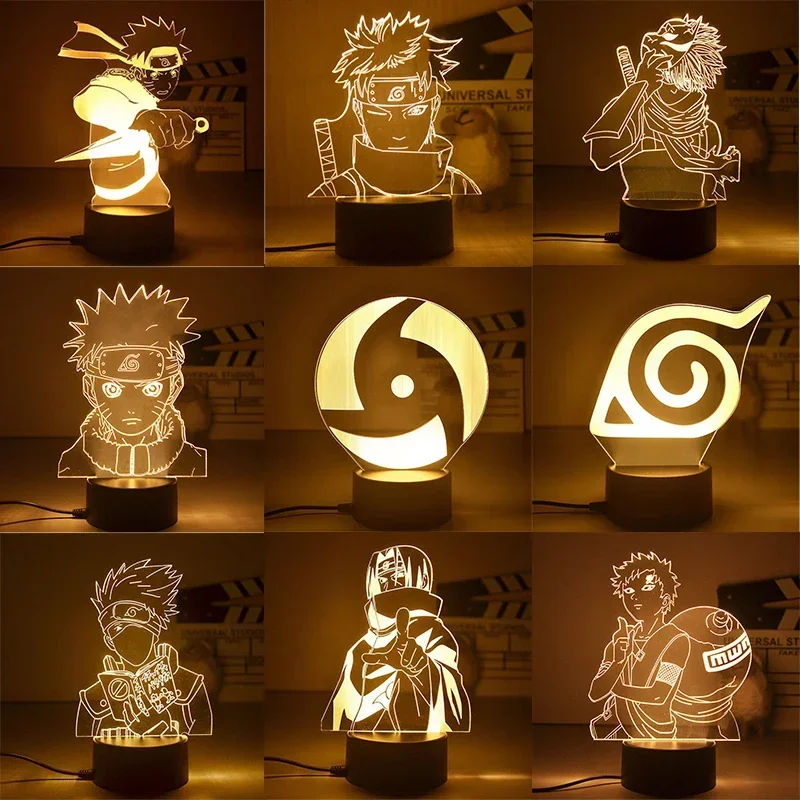 3D Anime Naruto Uzumaki LED Night Light Kakashi Table lamp Toys Hatake Figures LED Light Room Decoration Kids Toy Christmas Gift 
3D Anime Naruto Uzumaki LED Night Light Kakashi Table lamp Toys Hatake Figures LED Light Room Decoration Kids Toy Christmas Gift