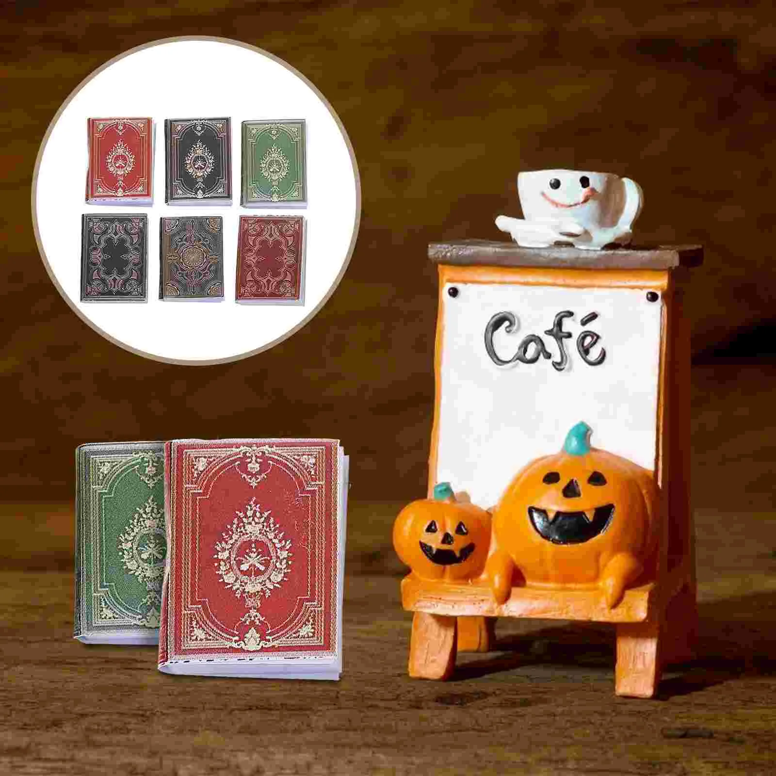 12 Pcs Mini Book Books Model Photography Props Retro Dollhouse Ornament Models Decor Paper Accessory
12 Pcs Mini Book Books Model Photography Props Retro Dollhouse Ornament Models Decor Paper Accessory