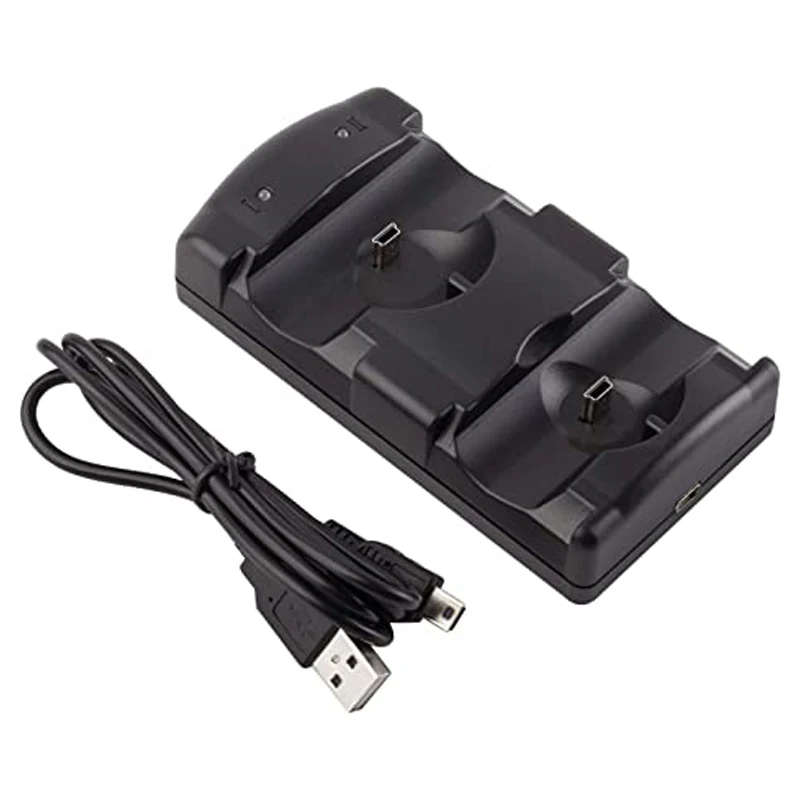 PS3 Controller Charger Station, Charging Dock for Sony Playstation 3 and Move Controller with LED Light Indicator and Cable
PS3 Controller Charger Station, Charging Dock for Sony Playstation 3 and Move Controller with LED Light Indicator and Cable
