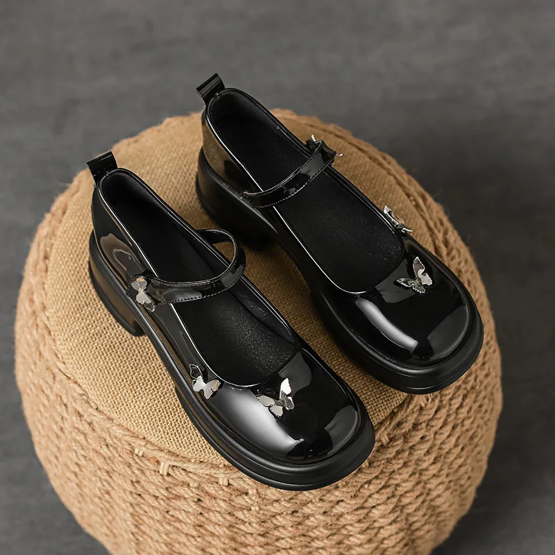 Women's Shoes Platform Bow-Knot Oxfords Female Footwear Round Toe Casual Sneaker British Style Clogs Butterfly Leather Dress Pre
Women's Shoes Platform Bow-Knot Oxfords Female Footwear Round Toe Casual Sneaker British Style Clogs Butterfly Leather Dress Pre