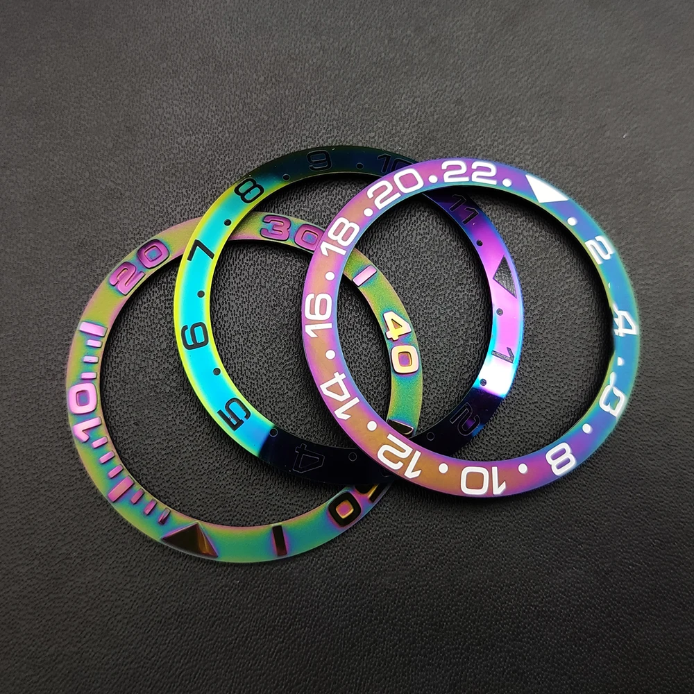 38mm watch bezels Mouth watch accessories New color watch bezel GMT ceramic bezel digital scale ring Inner Diameter 30.5mm
38mm watch bezels Mouth watch accessories New color watch bezel GMT ceramic bezel digital scale ring Inner Diameter 30.5mm