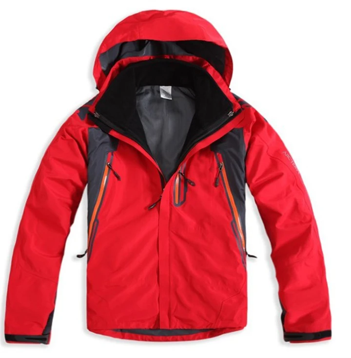 Outdoor Three-in-one Suit Men's Two-piece Set of Three-layer Windproof Waterproof Thermal Fleece Jacket Ski Cotton Coat
Outdoor Three-in-one Suit Men's Two-piece Set of Three-layer Windproof Waterproof Thermal Fleece Jacket Ski Cotton Coat
