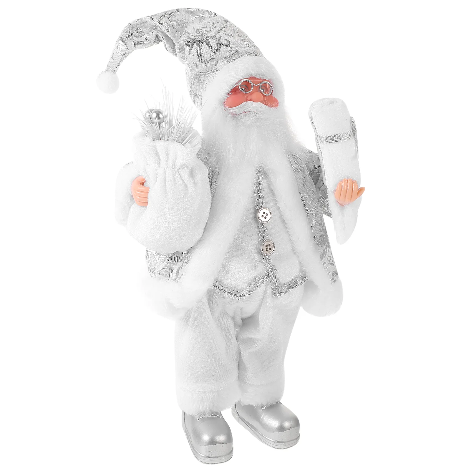 Christmas Santa Claus Figure Standing Doll 32Cm Ornament Xmas Party Decoration Desktop Bookshelf Entryway
Christmas Santa Claus Figure Standing Doll 32Cm Ornament Xmas Party Decoration Desktop Bookshelf Entryway