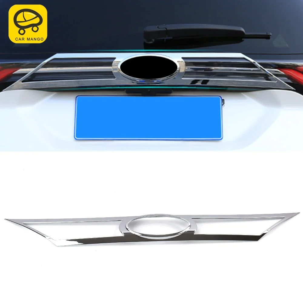 

CarMango автомобильные аксессуары молдинг задняя дверь багажника задняя дверь хромированная Наклейка Обложка рамка украшение для Ford Edge 2015-2019