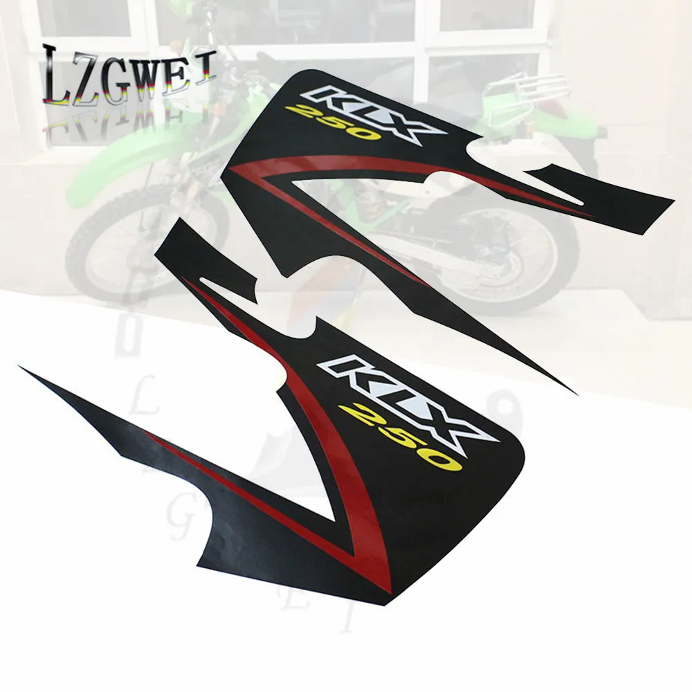 Dirt Motorcycle Fuel Tank Black Applique Sticker Set For KLX250 KLX 250 Waterproof Stickers White Decals Red
Dirt Motorcycle Fuel Tank Black Applique Sticker Set For KLX250 KLX 250 Waterproof Stickers White Decals Red