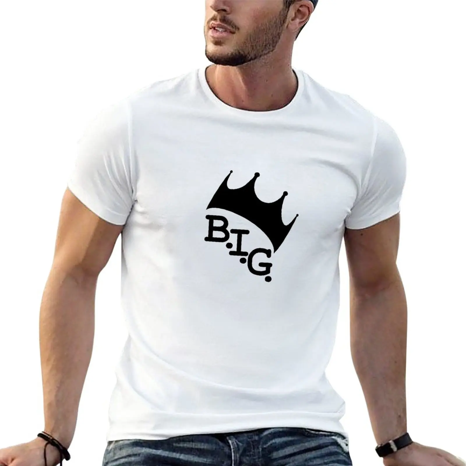 The Notorious B.I.G. crown design T-Shirt customs design your own summer top men graphic t shirts
The Notorious B.I.G. crown design T-Shirt customs design your own summer top men graphic t shirts