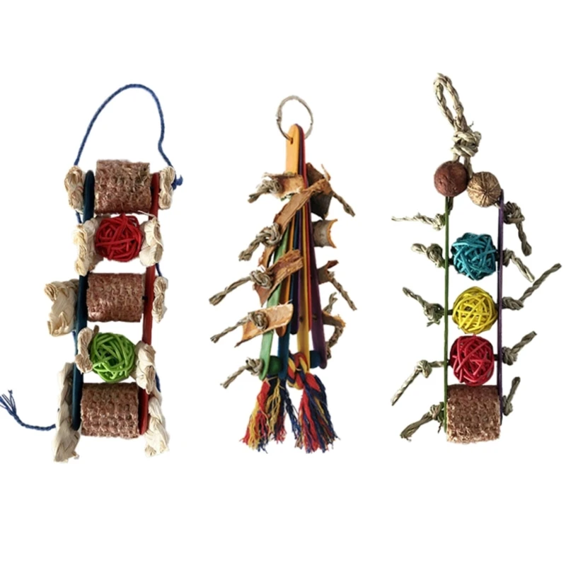 Bird Parrots Chew Toy Corn-Cob Colorful Wood Stick Rattan-Ball for Conures Parakeets Cockatiels African Greys
Bird Parrots Chew Toy Corn-Cob Colorful Wood Stick Rattan-Ball for Conures Parakeets Cockatiels African Greys