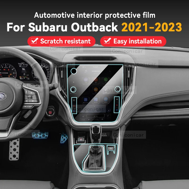 Для SUBARU Outback 2023 2022 2021 панель редуктора приборной панели навигации автомобильного интерьера защитная пленка ТПУ против царапин
Для SUBARU Outback 2023 2022 2021 панель редуктора приборной панели навигации автомобильного интерьера защитная пленка ТПУ против царапин