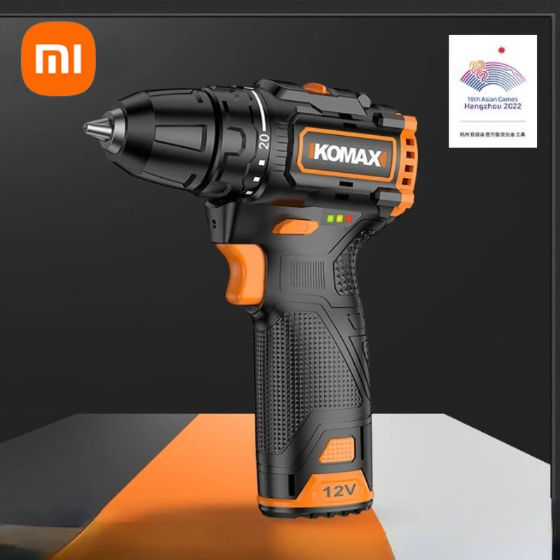 Беспроводной ударный Электрический Аккумуляторный шуруповерт Xiaomi KOMAX, МНОГОФУНКЦИОНАЛЬНЫЙ электроинструмент, бесщеточная электрическая дрель, набор отверток
Беспроводной ударный Электрический Аккумуляторный шуруповерт Xiaomi KOMAX, МНОГОФУНКЦИОНАЛЬНЫЙ электроинструмент, бесщеточная электрическая дрель, набор отверток