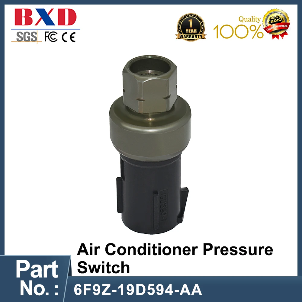 6F9Z-19D594-AA Air Conditioner Pressure Switch For Ford Trucks 1999-2007, Lincoln 2000-2006 6F9Z19D594AA 6F92-190594-AA
6F9Z-19D594-AA Air Conditioner Pressure Switch For Ford Trucks 1999-2007, Lincoln 2000-2006 6F9Z19D594AA 6F92-190594-AA