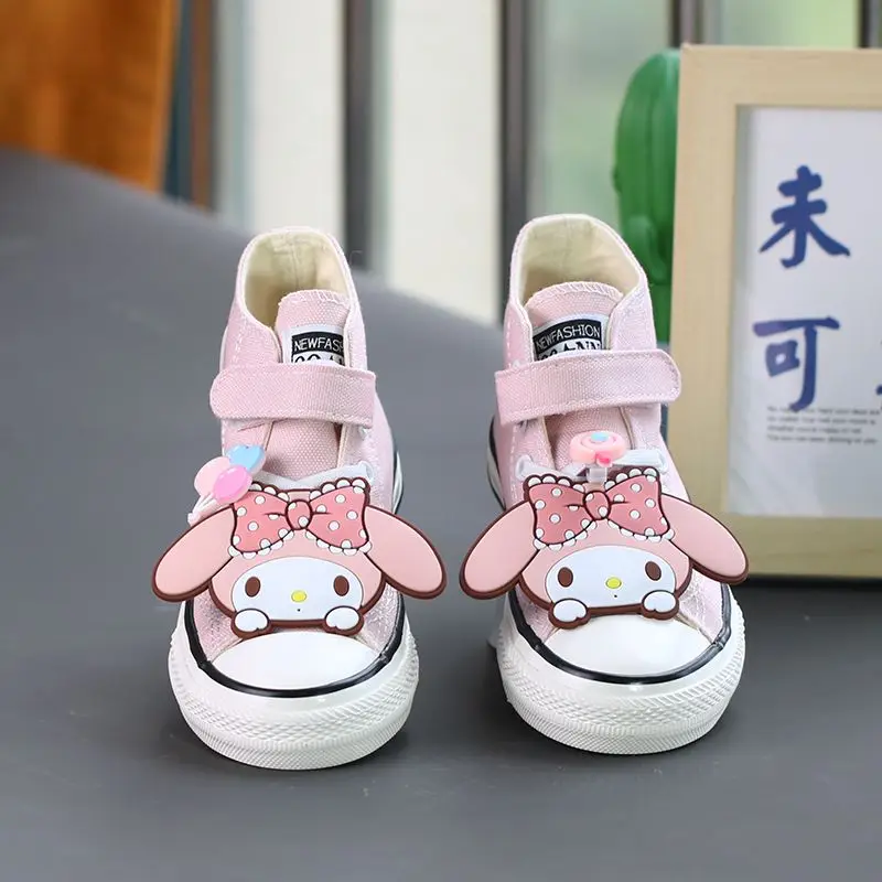 2023 Autumn New Sanrio Kids Canvas Shoes Kawaii Hello Kittys My Melody Girls Casual Cartoon Board Shoes Cute Girls Anime Gift
2023 Autumn New Sanrio Kids Canvas Shoes Kawaii Hello Kittys My Melody Girls Casual Cartoon Board Shoes Cute Girls Anime Gift