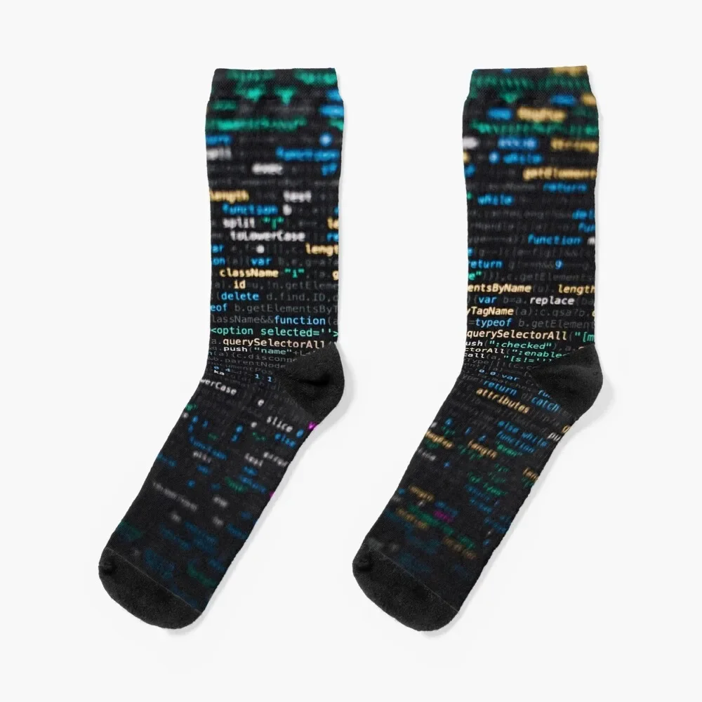 

Программируемый код программного обеспечения на черном фоне носки мужские хлопковые высококачественные мужские носки для скалолазания роскошный бренд женские