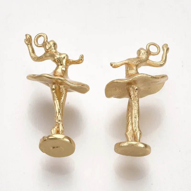 2pcs Unique Design Dancer Shape Brass Pendants 18K Gold Plated Charms for DIY Necklace Earrings Jewelry Making Accessories 
2pcs Unique Design Dancer Shape Brass Pendants 18K Gold Plated Charms for DIY Necklace Earrings Jewelry Making Accessories