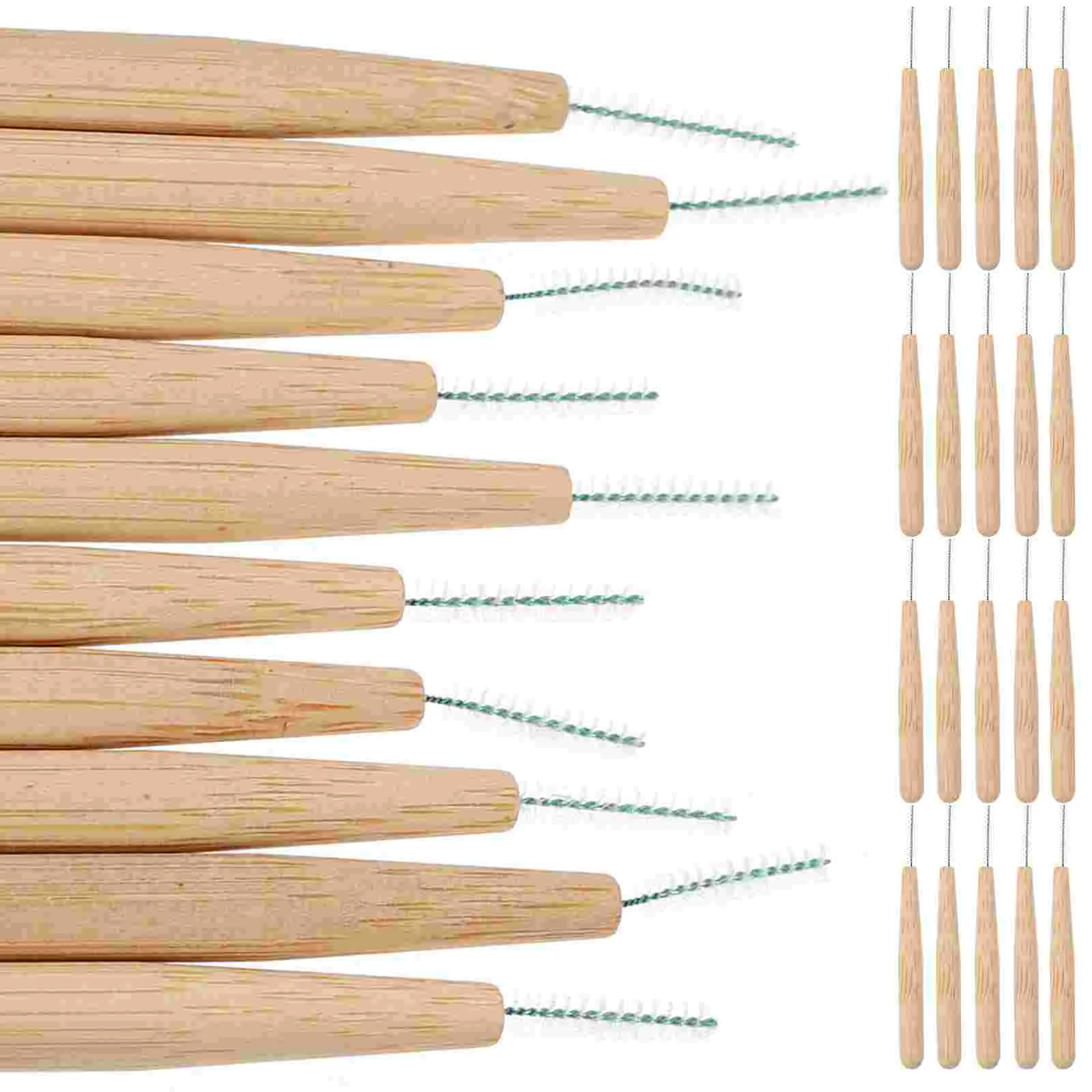 

Bamboo Cleaner Interdental Brush Braces Light Tooth Picks Flossers Dental Tooth Brush Teeth whitening tool