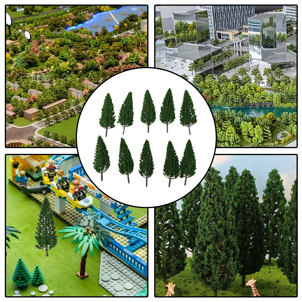 10pcs Pine Tree SL-16059 Tree Miniature Tree Plastic Model Scenery Railroad Decoration Building Landscape Micro Accessories Toys
10pcs Pine Tree SL-16059 Tree Miniature Tree Plastic Model Scenery Railroad Decoration Building Landscape Micro Accessories Toys