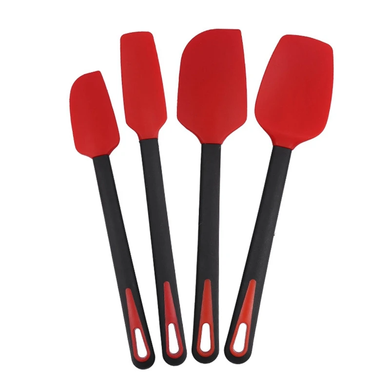 4 Pcs Silicone Spatulas For Cooking High Heat Resistant Scraper Commercial Baking Spatula For Kitchen Cooking Utensils
4 Pcs Silicone Spatulas For Cooking High Heat Resistant Scraper Commercial Baking Spatula For Kitchen Cooking Utensils
