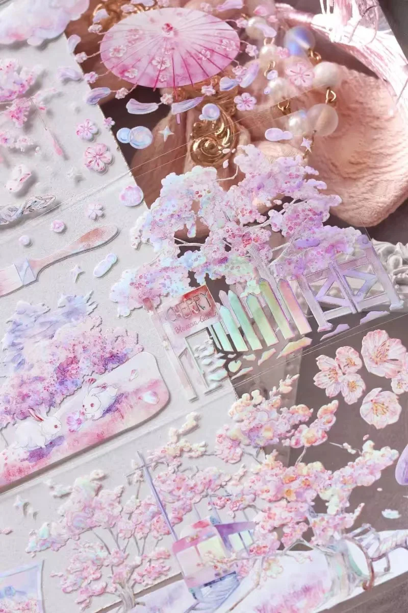 

Винтажная розовая Сакура васи лента для домашних животных сделай сам для изготовления открыток Скрапбукинг план декоративная наклейка
