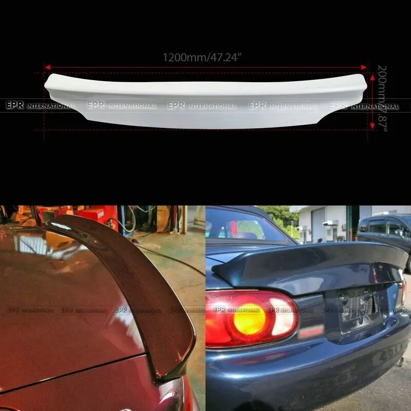 Для Mazda MX5 NB6C NB8C Roadster задний багажник Утконос спойлер крыло губа Frp неокрашенные боди
Для Mazda MX5 NB6C NB8C Roadster задний багажник Утконос спойлер крыло губа Frp неокрашенные боди
