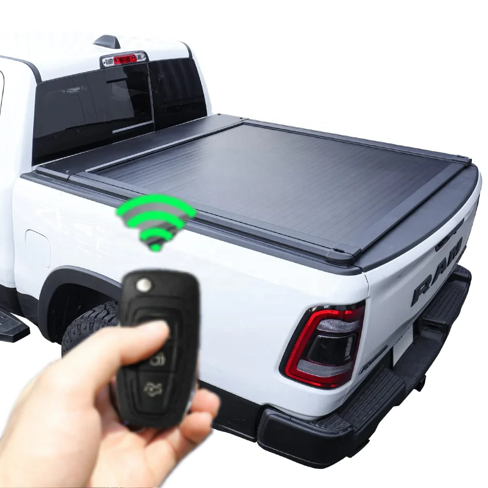 Auto Part Aluminum Electric Retractable Pickup Truck Bed Cover L200 Tonneau Cover
Auto Part Aluminum Electric Retractable Pickup Truck Bed Cover L200 Tonneau Cover