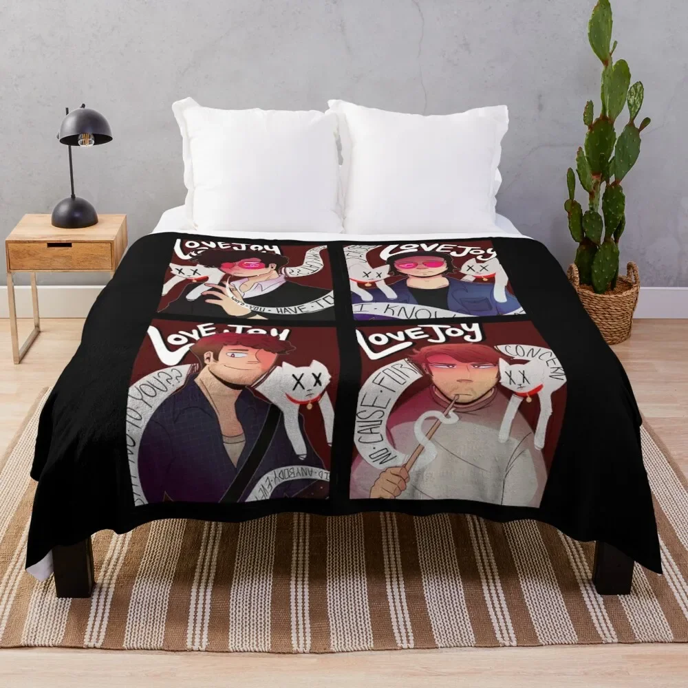 Lovejoy band Throw Blanket funny gift halloween Summer Blankets 
Lovejoy band Throw Blanket funny gift halloween Summer Blankets