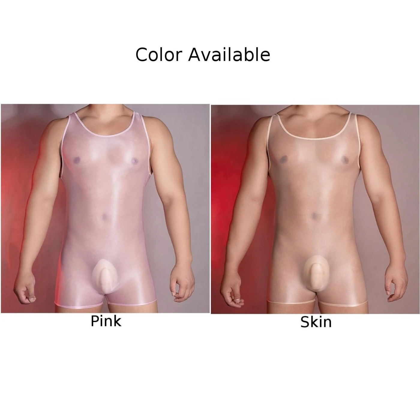 Sexy Men Bodysuit Glossy Ultra-thin Transparent Jumpsuit Stretchy Sissy Sheer Underwear Solid Tight Seduction Erotic Lingerie
Sexy Men Bodysuit Glossy Ultra-thin Transparent Jumpsuit Stretchy Sissy Sheer Underwear Solid Tight Seduction Erotic Lingerie