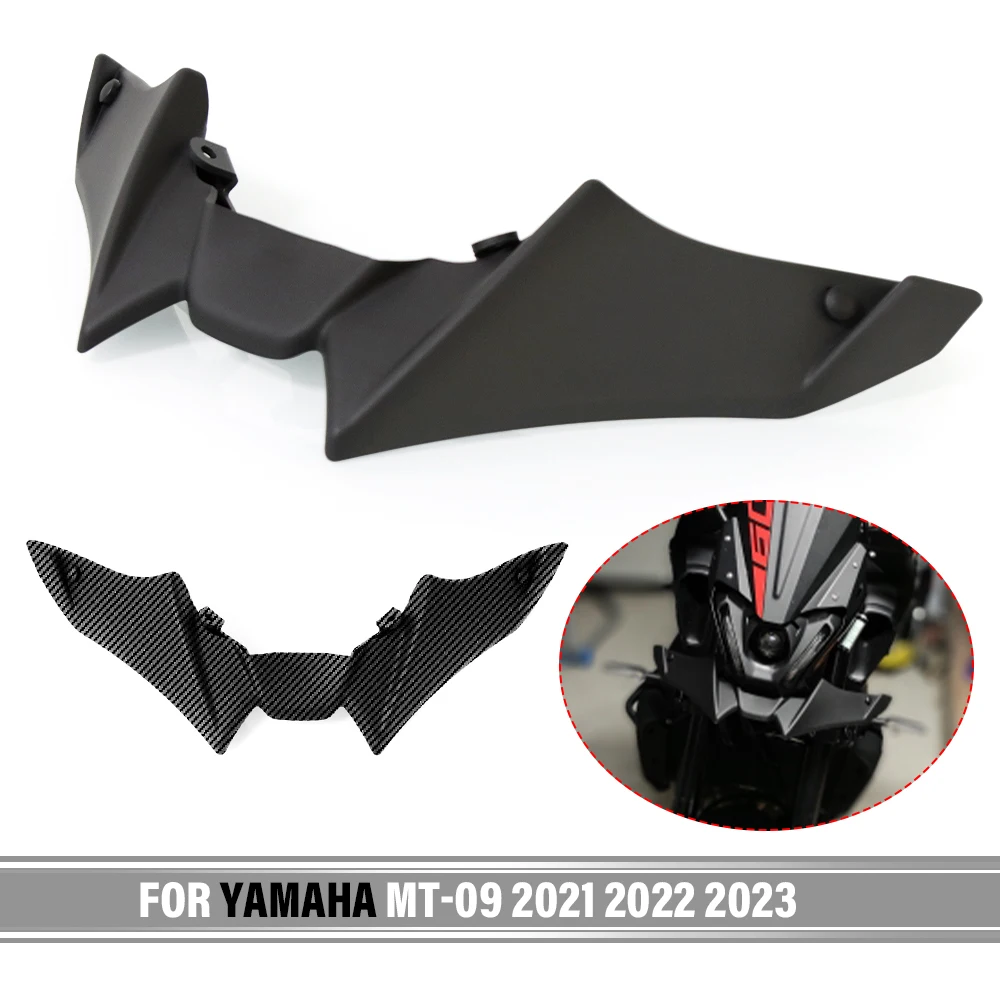 

For YAMAHA MT-09 SP 2021 2022 2023 MT09 21-23 Motorcycle Sport Downforce Naked Forntal Spoilers Aerodynamic Wing Deflector