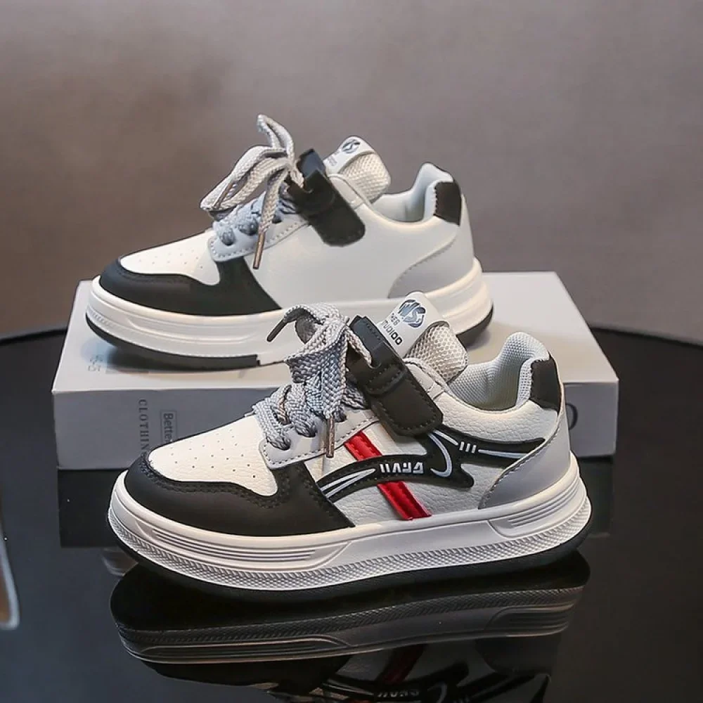 أحذية رياضية من جلد البولي يوريثان للأطفال، أحذية رياضية عصرية للمراهقين، أحذية رياضية مضادة للانزلاق ومقاومة للماء للأولاد والبنات أحذية رياضية من جلد البولي يوريثان للأطفال، أحذية رياضية عصرية للمراهقين، أحذية رياضية مضادة للانزلاق ومقاومة للماء للأولاد والبنات