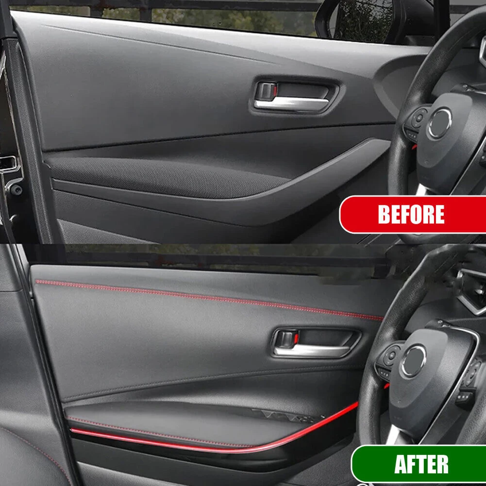 1M PU Leather Car Dashboard Decoration Line Strip Sticker Inner Door Moulding Trim Universal Interior Accessories
1M PU Leather Car Dashboard Decoration Line Strip Sticker Inner Door Moulding Trim Universal Interior Accessories