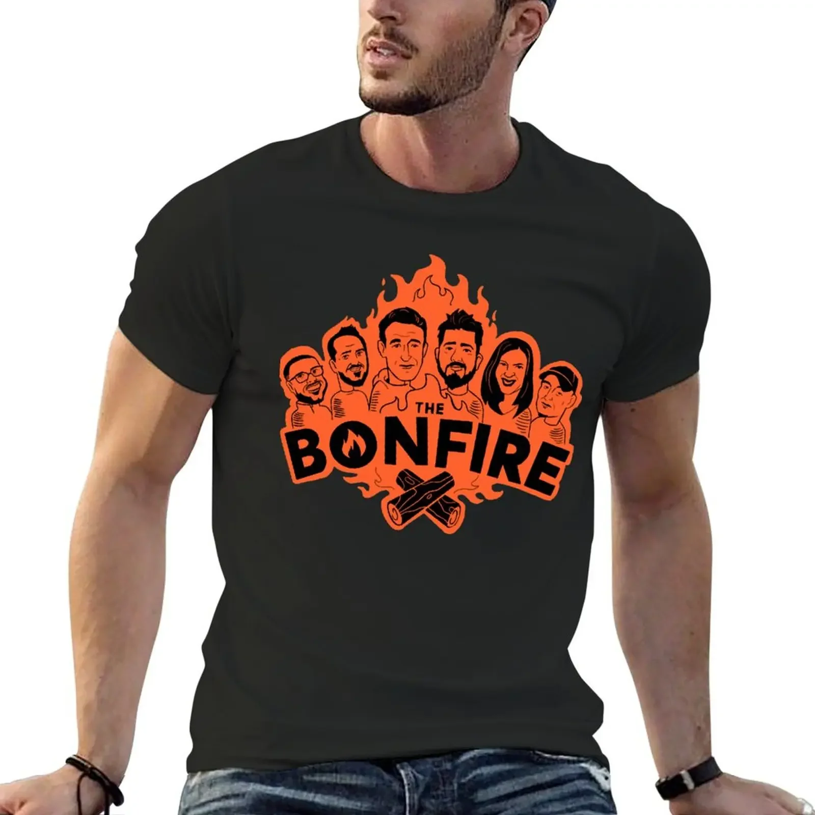 The Bonfire Official Podcast logo Essential T-shirt customizeds boys whites summer clothes men clothings
The Bonfire Official Podcast logo Essential T-shirt customizeds boys whites summer clothes men clothings