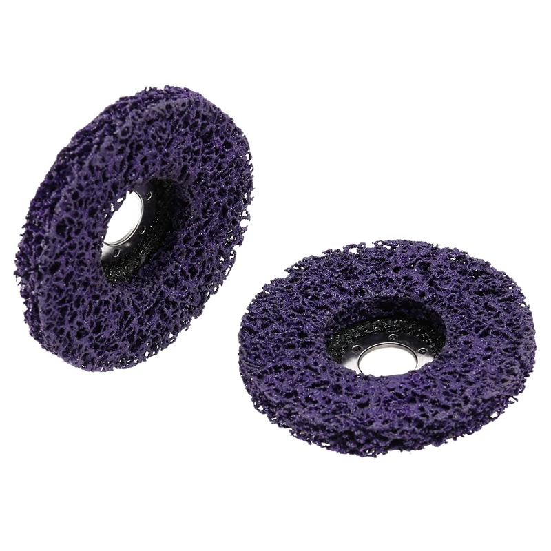 2 Pack- 4 1/2 Inch(115Mm) X 7/8 Inch Stripping And Clean Disc For Angle Grinders -Removes Rust,Strips Paint,Cleans Welds
2 Pack- 4 1/2 Inch(115Mm) X 7/8 Inch Stripping And Clean Disc For Angle Grinders -Removes Rust,Strips Paint,Cleans Welds