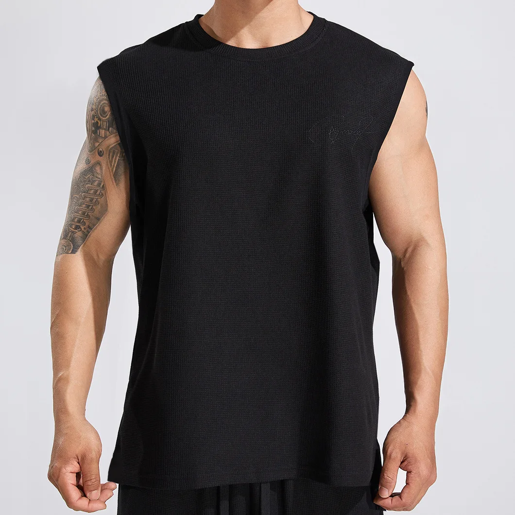 2024 Summer Men's New hygroscopic and sweat releasing vest trend fashion men Waffle sleeveless T-Shirt Top tank top Quick Dry
2024 Summer Men's New hygroscopic and sweat releasing vest trend fashion men Waffle sleeveless T-Shirt Top tank top Quick Dry