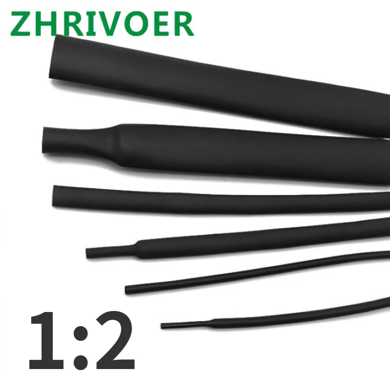 2:1 Black Diameter Heat Shrink Heatshrink Tubing Tube Sleeving Wrap Wire Sell DIY Connector Repair 1mm 2mm 3mm 5mm 6mm 8mm 10mm
2:1 Black Diameter Heat Shrink Heatshrink Tubing Tube Sleeving Wrap Wire Sell DIY Connector Repair 1mm 2mm 3mm 5mm 6mm 8mm 10mm