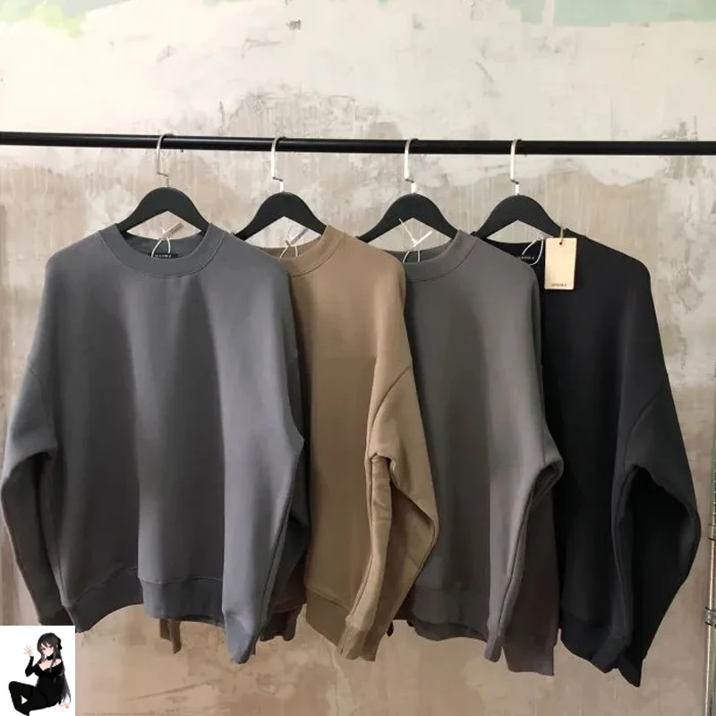 Solid Color SEASON 6 Fleece Sweatshirts Men Women Oversize Black Gray Sweatshirt Hoodie Pullover
Solid Color SEASON 6 Fleece Sweatshirts Men Women Oversize Black Gray Sweatshirt Hoodie Pullover