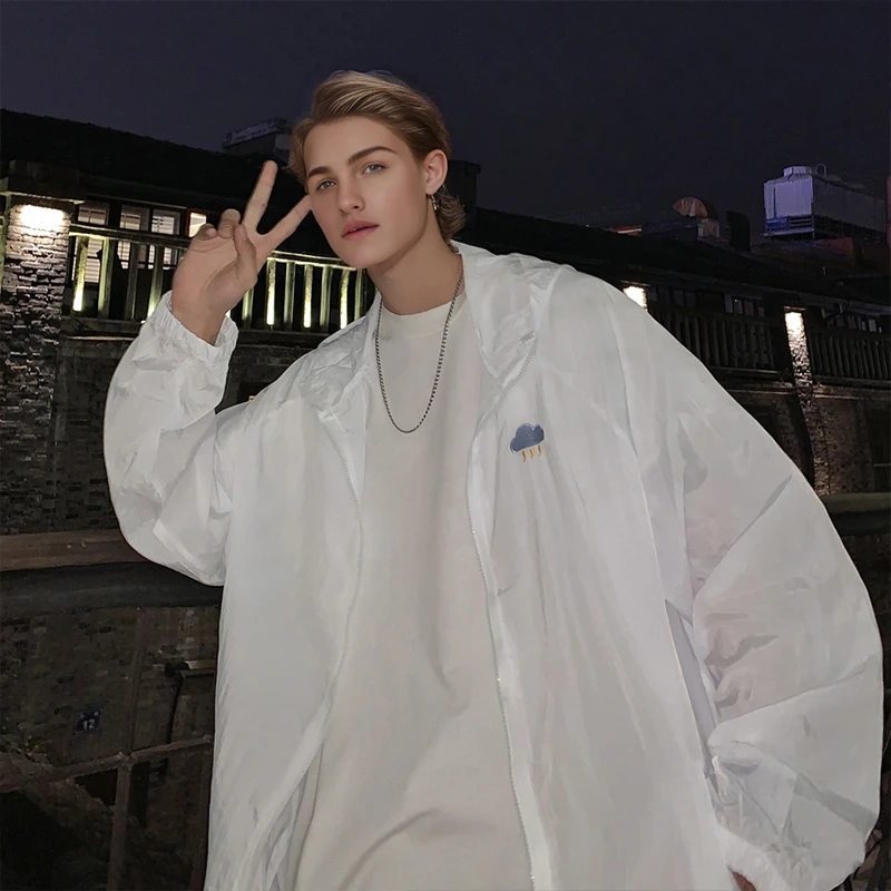 Street Jackets Reflective Sunscreen Zipper Coat Spring and Autumn Embroidery Patch Men's and Women's Top Trendy 2023 New
Street Jackets Reflective Sunscreen Zipper Coat Spring and Autumn Embroidery Patch Men's and Women's Top Trendy 2023 New