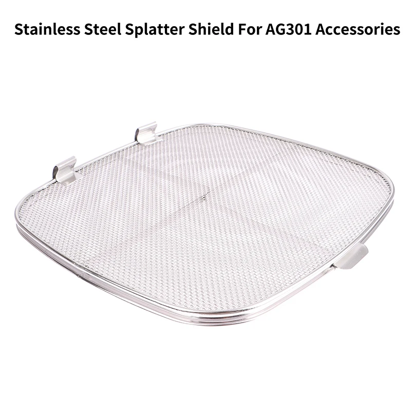 Stainless Steel Splatter Shield 5-in-1 Indoor Grill Fine Mesh Splatter Screen For AG300 AG300C AG301C AG302 AG400
Stainless Steel Splatter Shield 5-in-1 Indoor Grill Fine Mesh Splatter Screen For AG300 AG300C AG301C AG302 AG400